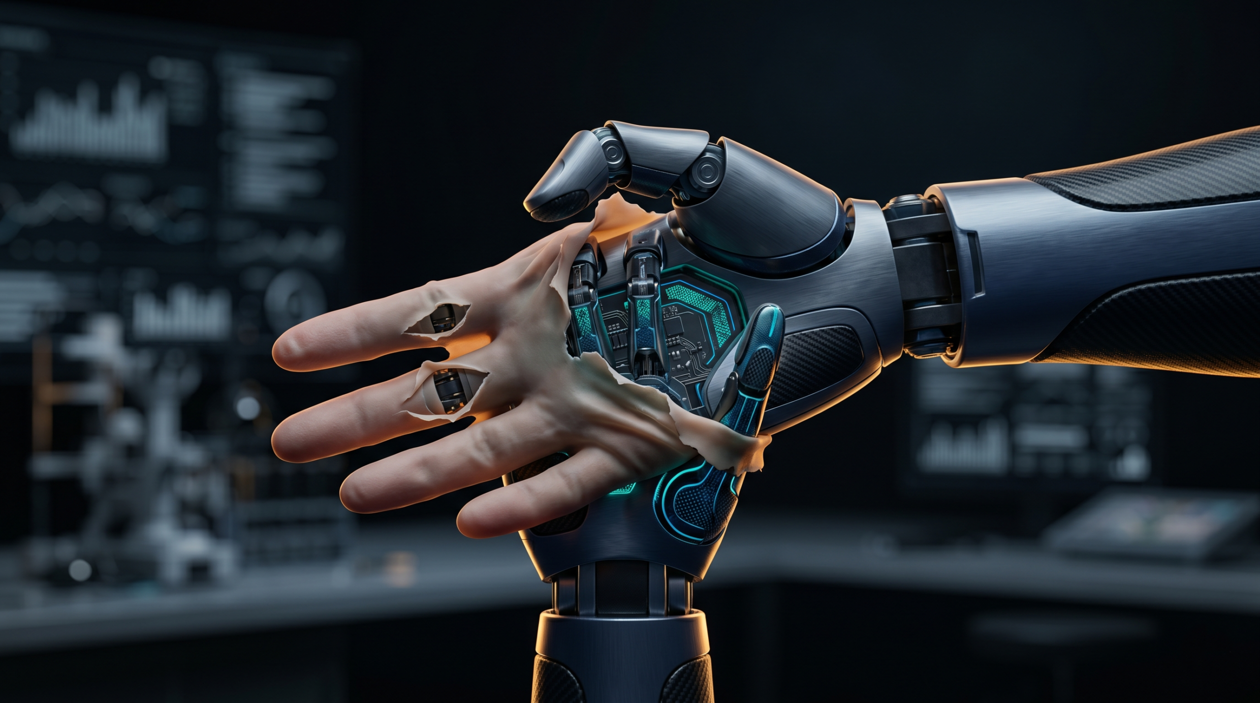Human-edited AI content compared with detector confidence scores across multiple platforms